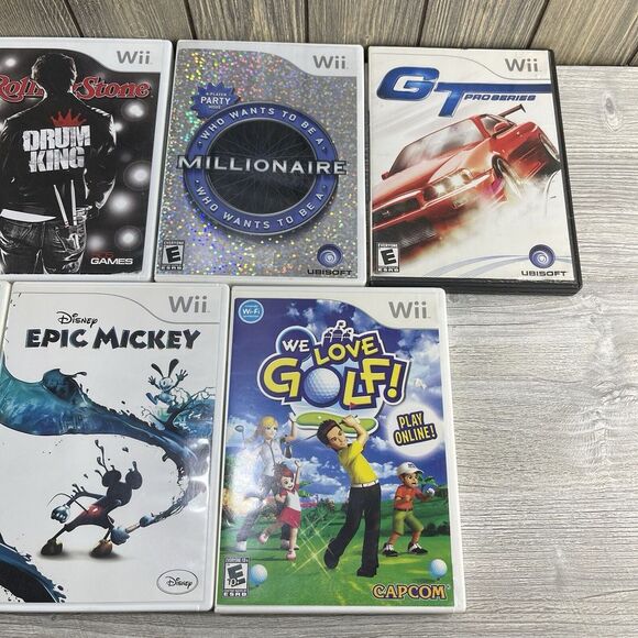 Nintendo Wii Games, Lot Of 9 Games. All Tested Working - Picture 4 of 16